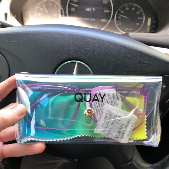 Sooold❌❌❌SALE Quay rare color lilac stranger blue light glas - Picture 2 of 7